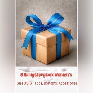 Fun to open mystery box Women’s clothes XS-S up to 5 lbs